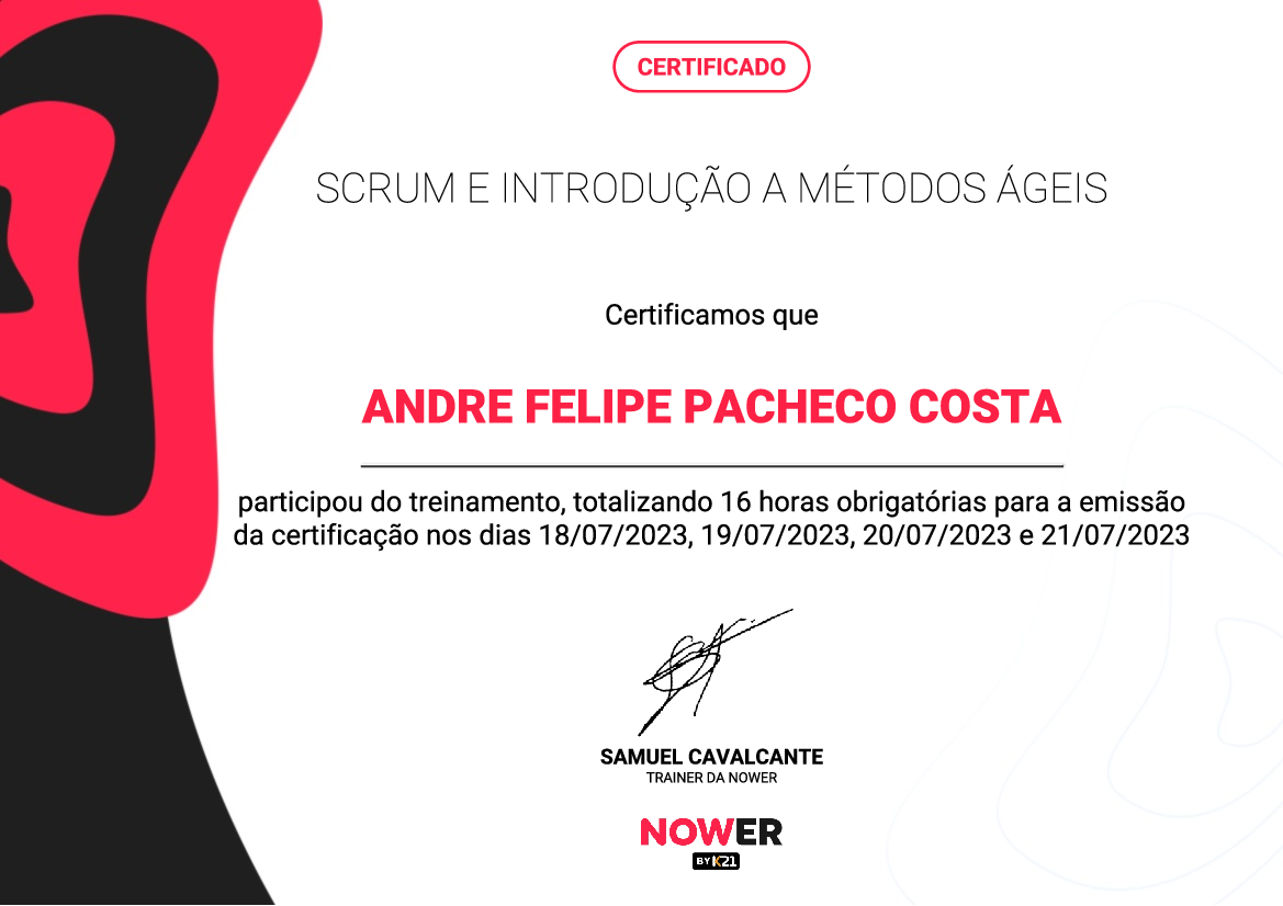 Certificado K21